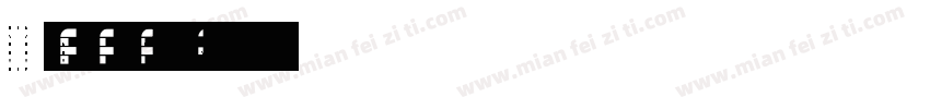 DiShuTi00 Pigmo00 Regular字体转换